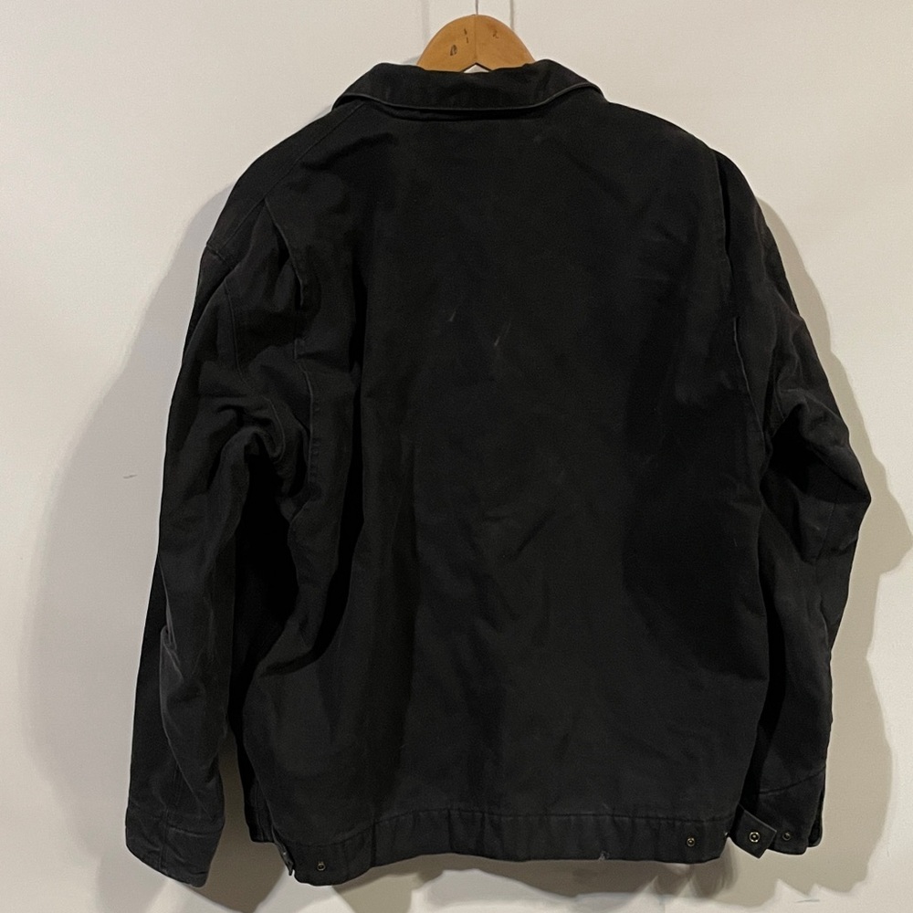 Berne Men's canvas Black work Jacket - Picture 3 of 4